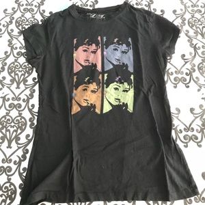 Audrey Hepburn tee